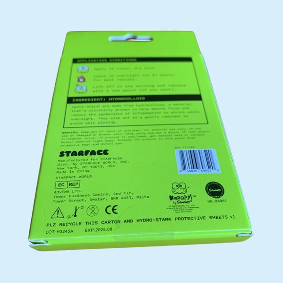 NEW & UNUSED Keroppi x Starface Refills 32 Pimple Patches - Picture 3 of 5